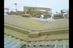 Устройство теплоизоляции кровли